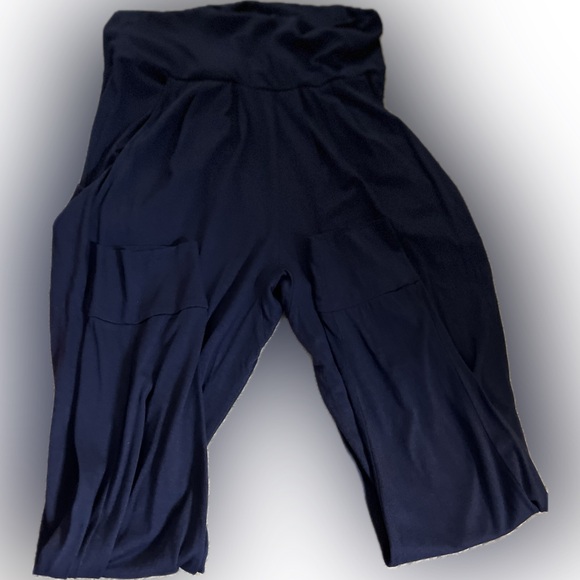 Zumba Fitness - Women's Navy Blue Harem Pants - EUC - Picture 2 of 3